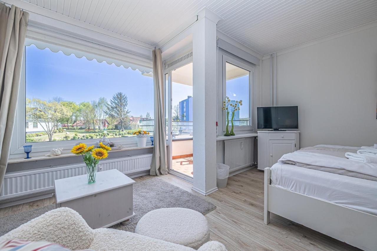 Fewo1846 - Sonne Und Meer - Kleines Studio-Apartment Mit Balkon Und Meerblick グリュックスブルク エクステリア 写真